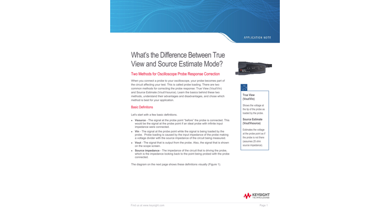 What’s the Difference Between True View and Source Estimate Mode?